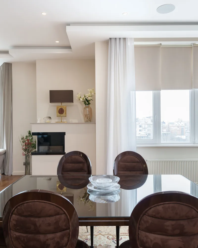 Matching curtains through a whole home interior
