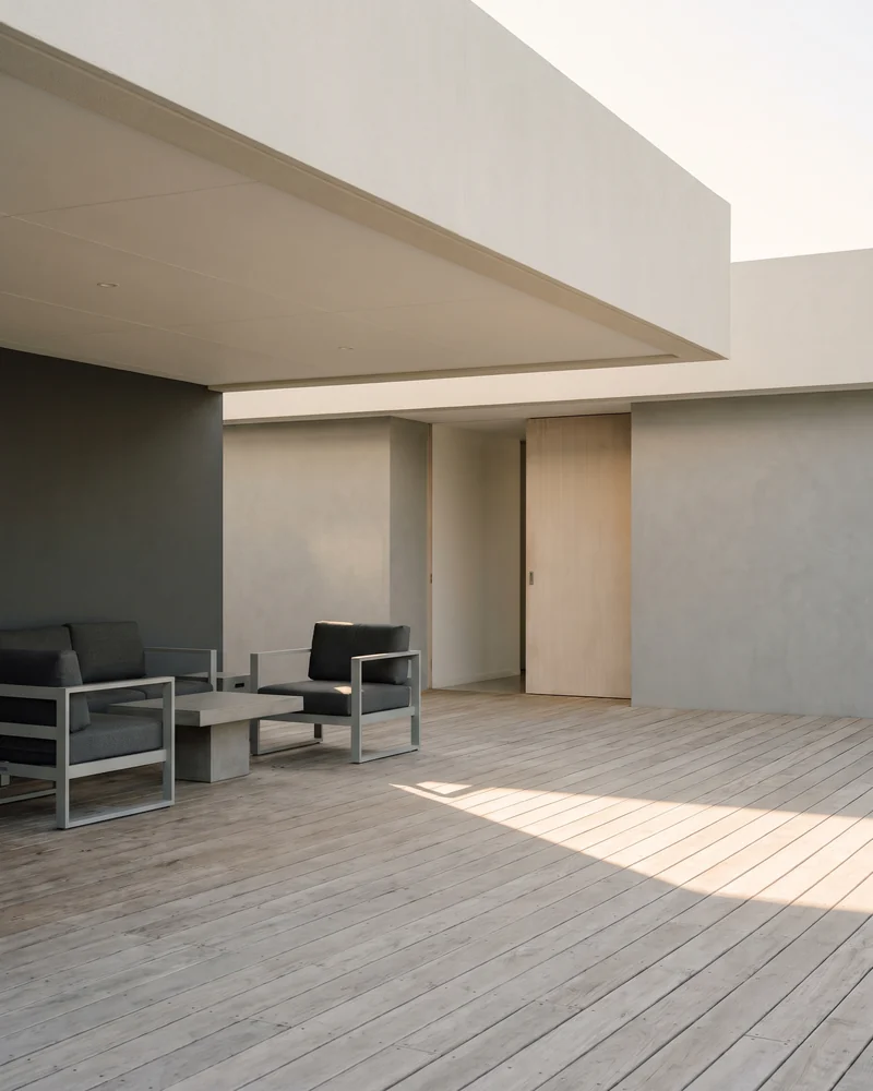 Patio and deck awning on a Gold Coast home